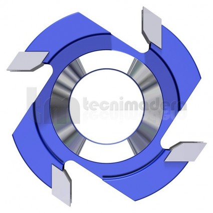 Fresa 1/2 radio cóncavo