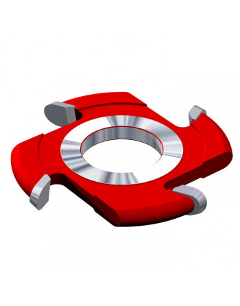 Fresa 1/2 radio convexo 2