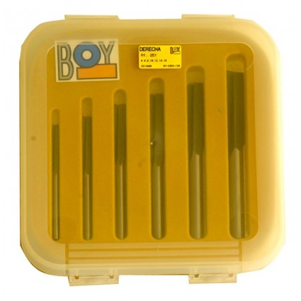 Set 6 brocas taladrar y escoplear