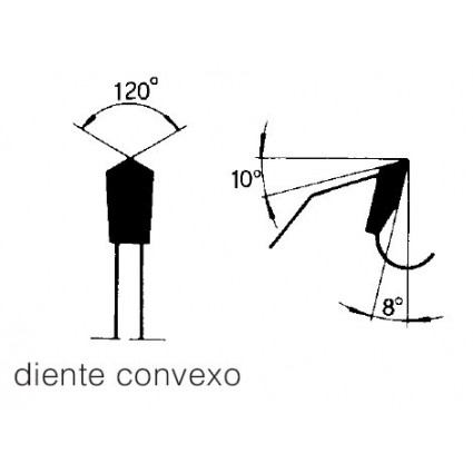 927 - Punta de diamante