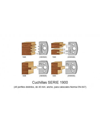 338 - Cuchillas 40 ancho - Serie 1900 2
