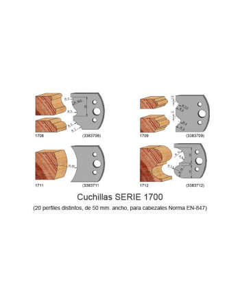 338 - Cuchillas 50 ancho - SERIE 1700 2
