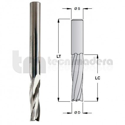 276-H3 - Helicoidal positivo - 3 cortes