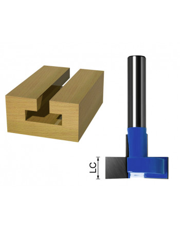 284/34 - Ranuras forma "T"