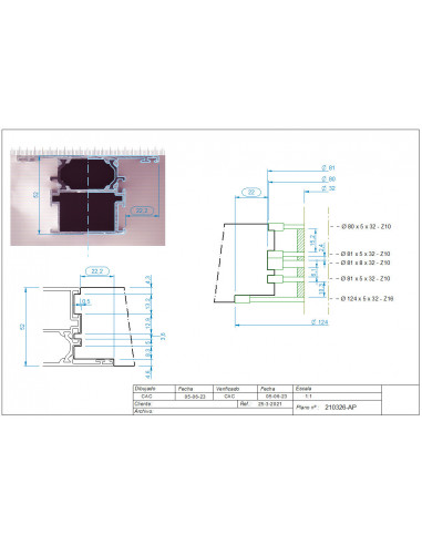 Escaneado de perfil y ajuste perfecto !!