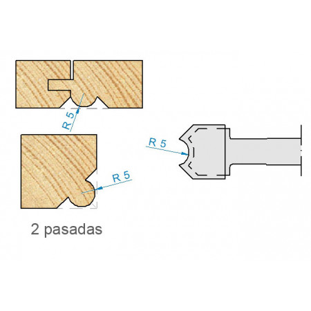 204 - MD para bordón o vigas