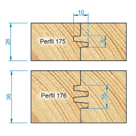 205 - HSS y MD para machihembrados simples.