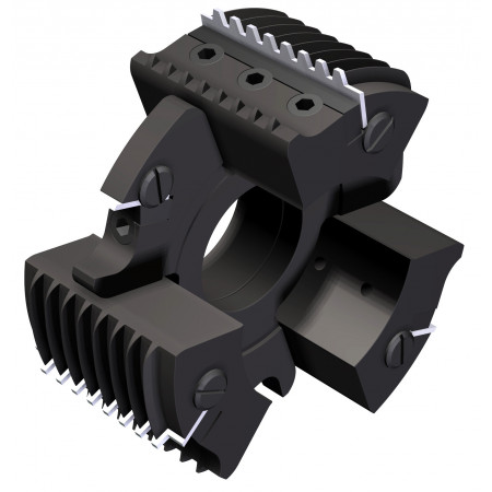 214 - Jgo. 2 cabezales para juntas muy duras