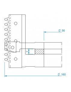214 - Cuchillas 214-1 de 74x24x2 mm. 2