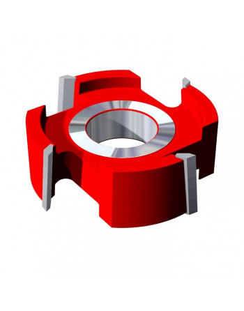 Fresa para galces, 4 cortes alternos - MD 2