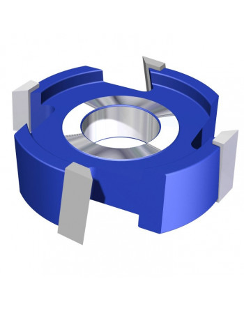 Fresa HSS galces, 4 cortes alternos 2
