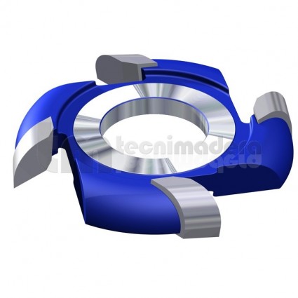 Fresa 1/4 radio convexo